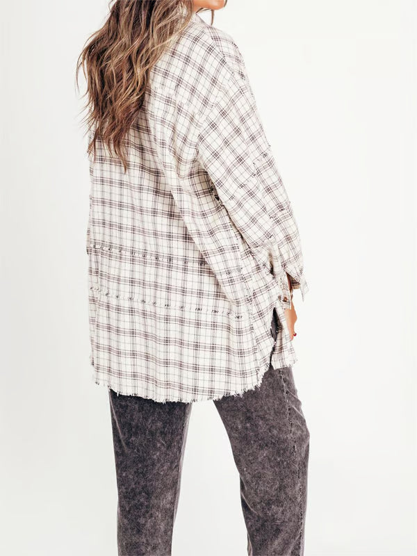 Louise | Veste Chemise Oversize Élégante