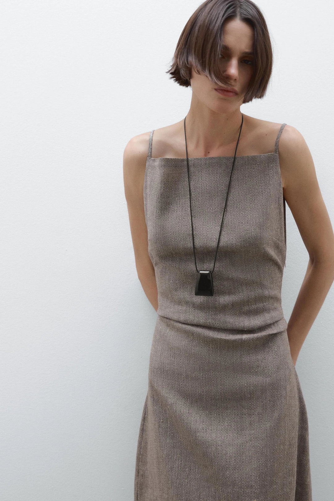 Methena | Élégance Robe Maxi en Lin