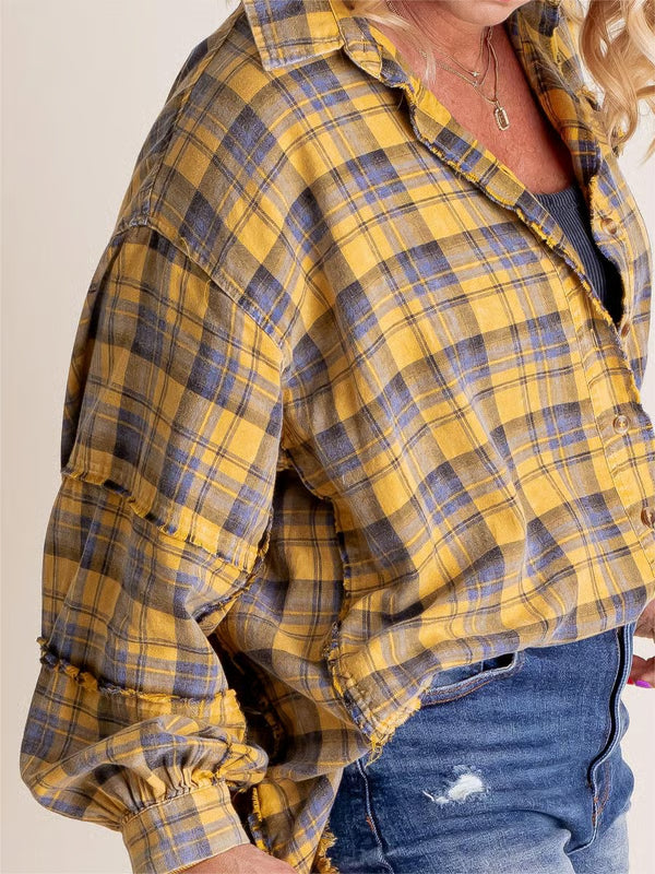 Louise | Veste Chemise Oversize Élégante