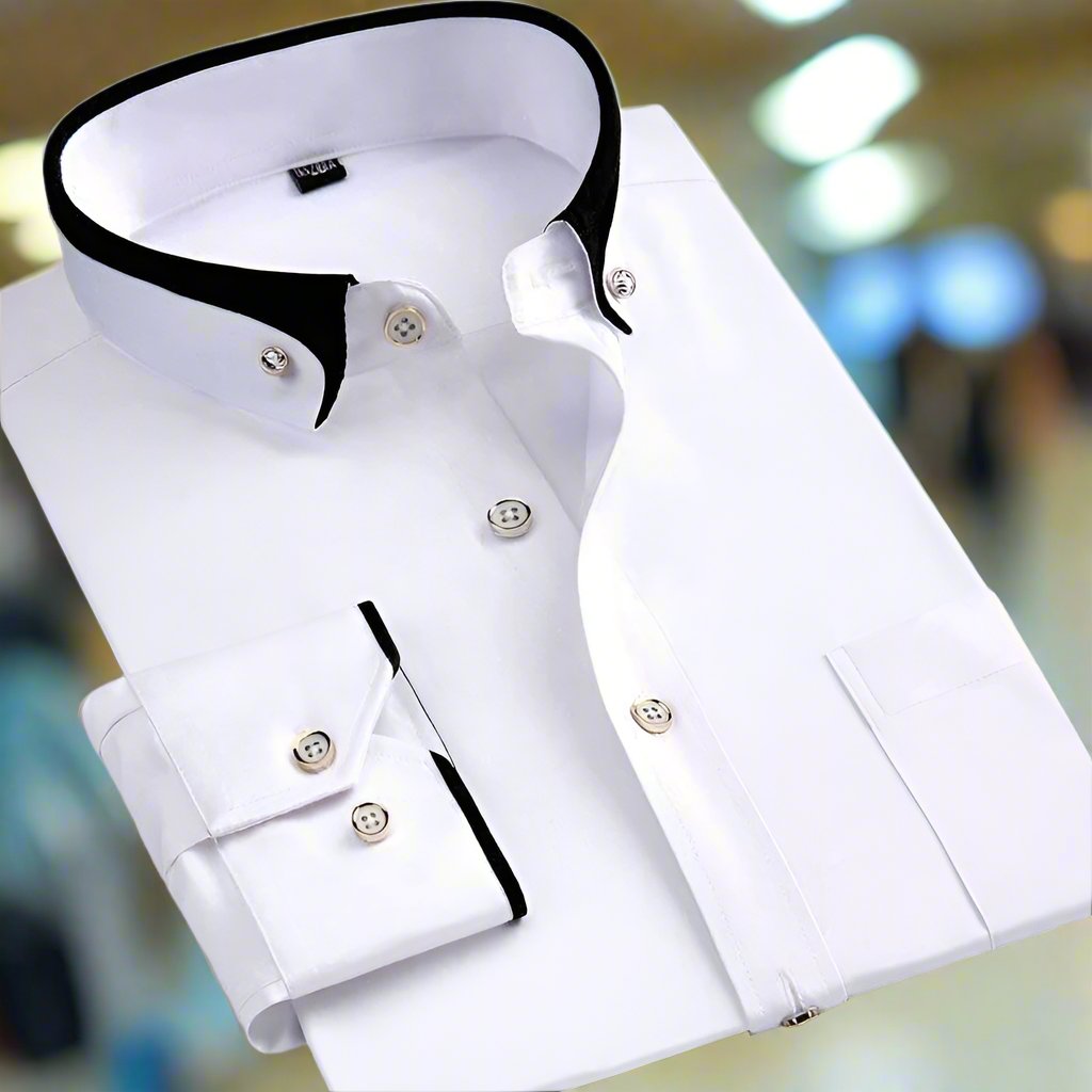 Leon - Chemise Élégante À Manches Longues