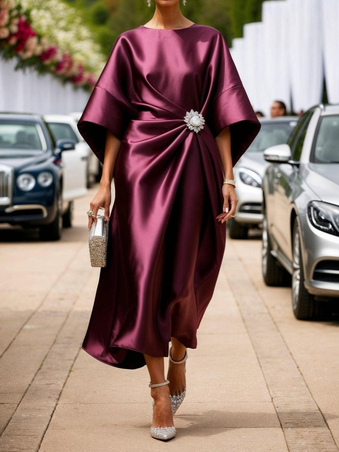 Éclat Divine | Satin Glamour Élégant