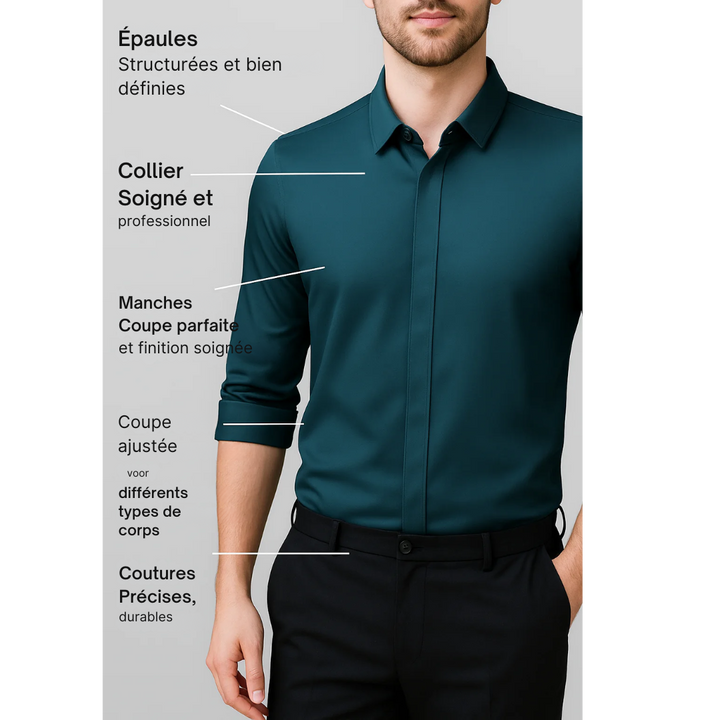 Antoine | Chemise Stretch Mitchel Ultra‑Chic