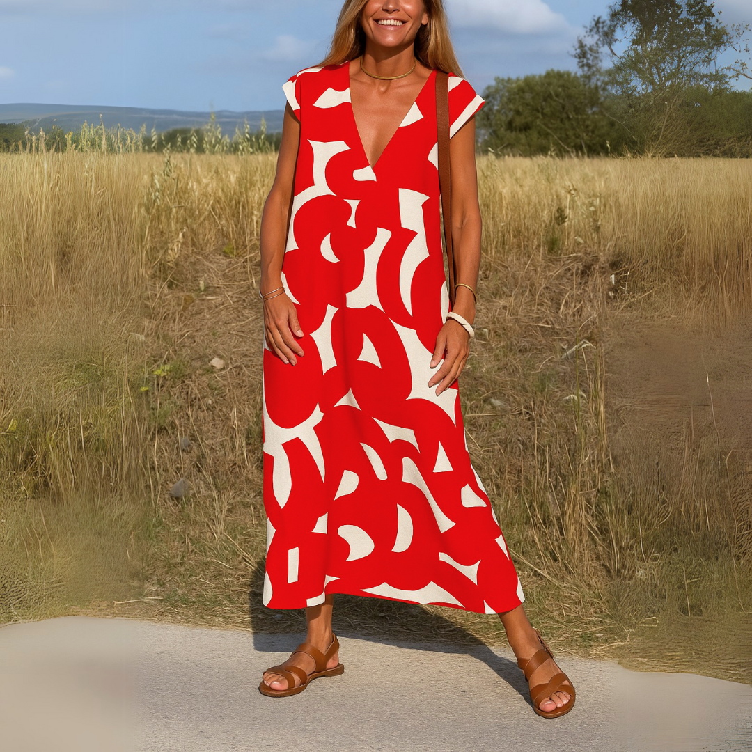 Susanne | Robe Fluide Elégante et Confortable