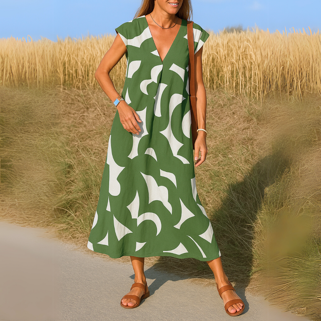 Susanne | Robe Fluide Elégante et Confortable