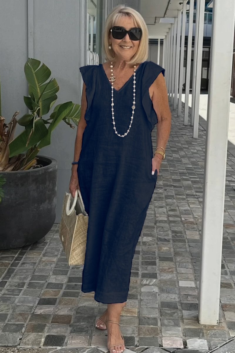 Aurore | Robe Lin Élégante