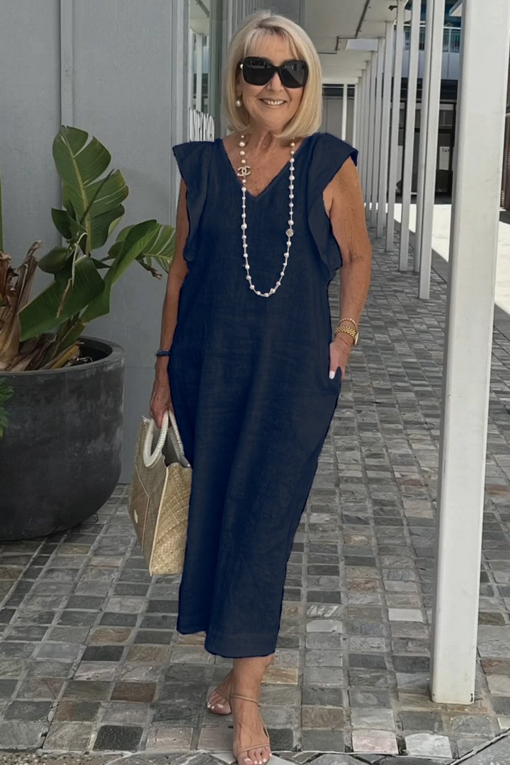 Aurore | Robe Lin Élégante