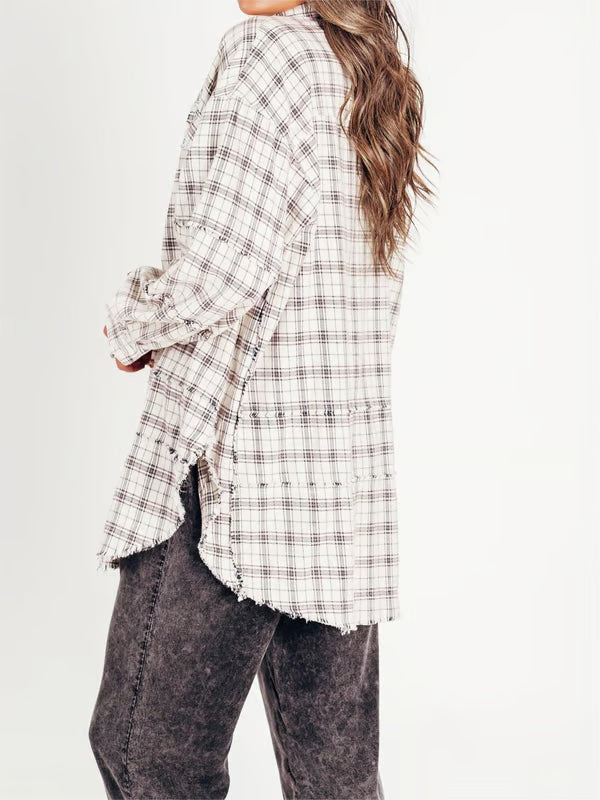 Louise | Veste Chemise Oversize Élégante