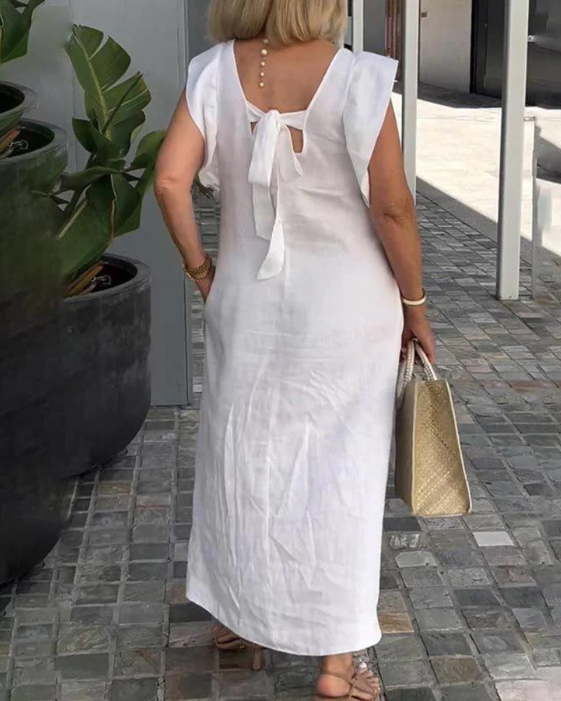 Aurore | Robe Lin Élégante