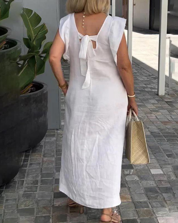 Aurore | Robe Lin Élégante