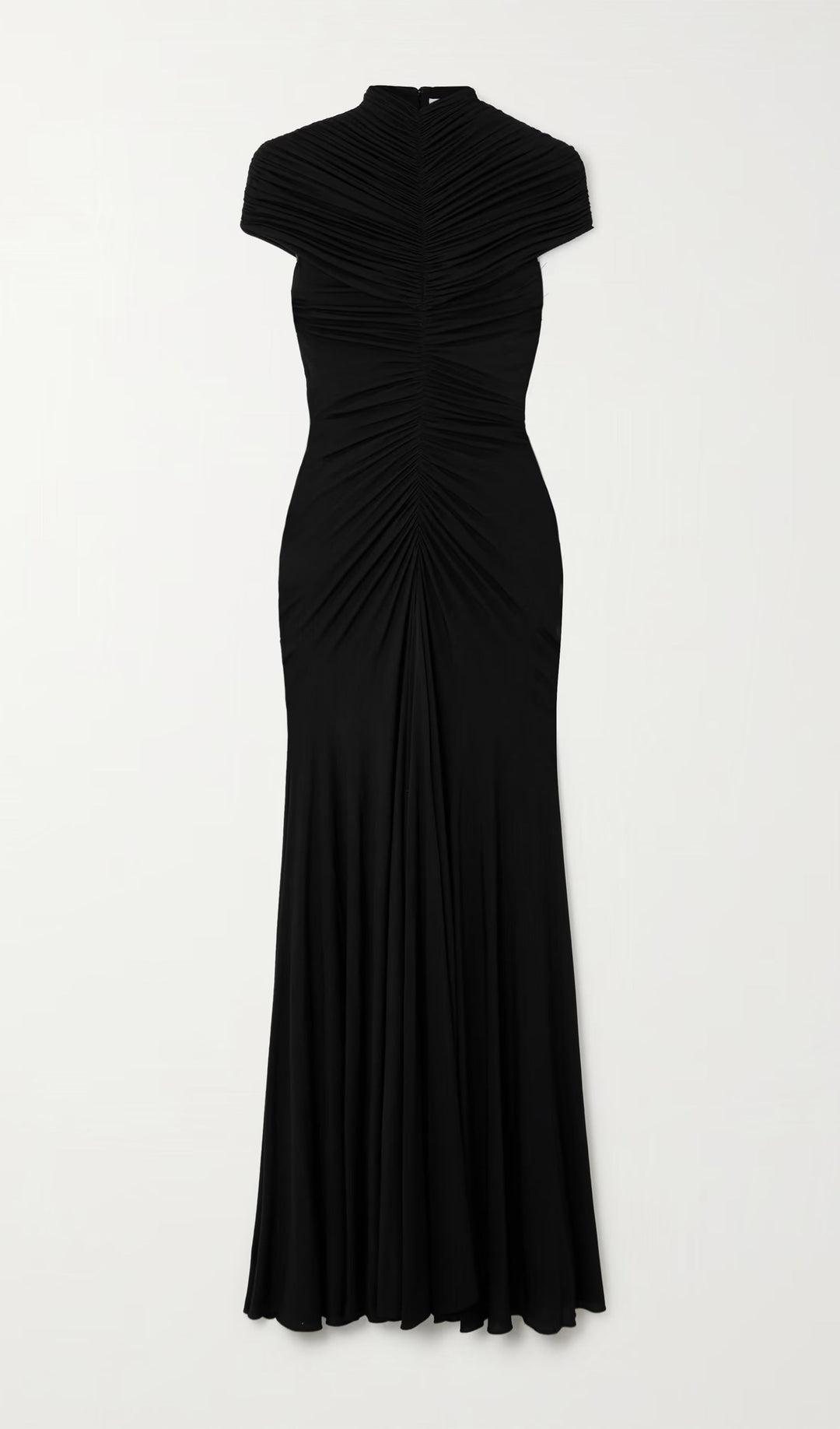Orlene | Robe Maxi Jersey Froncée