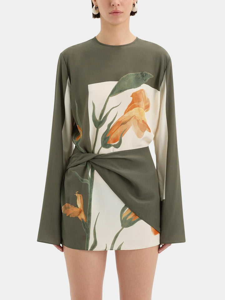 Sylvie | Mini-Robe Chic Torsadée