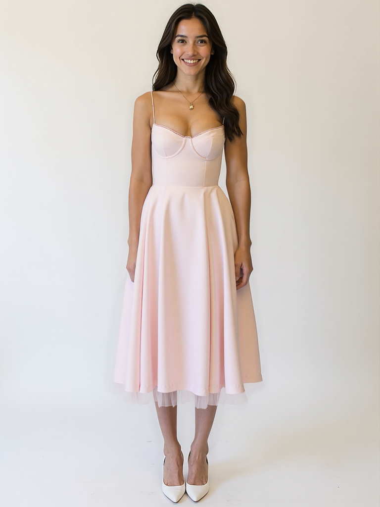 Sibyla | Robe Midi en Tulle