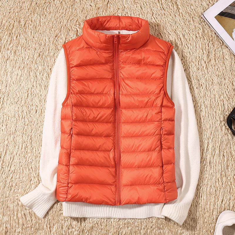 Féline | Veste Hiver Duvet Blanc