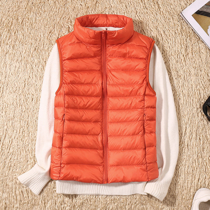 Féline | Veste Hiver Duvet Blanc