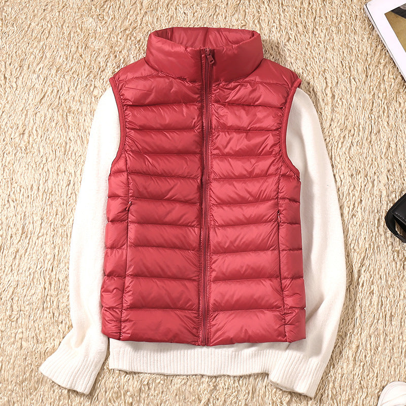 Féline | Veste Hiver Duvet Blanc