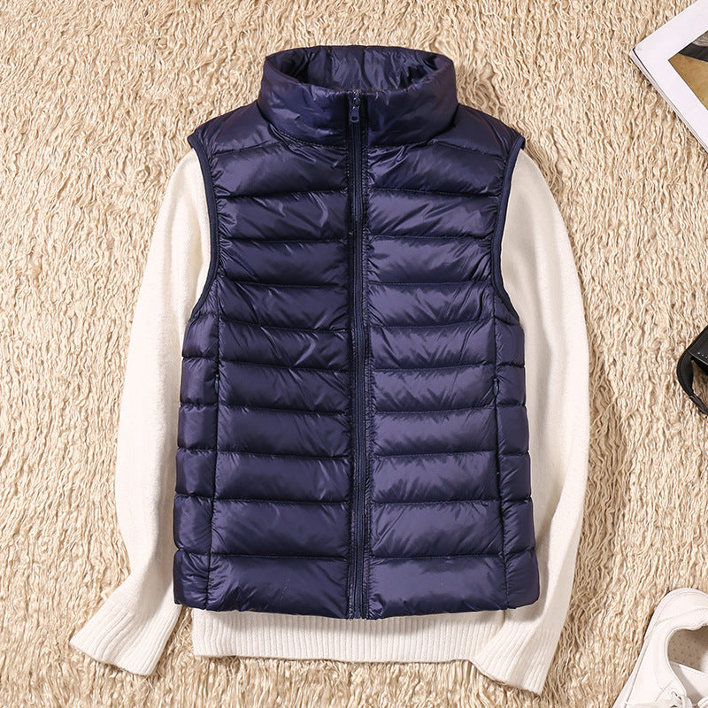 Féline | Veste Hiver Duvet Blanc