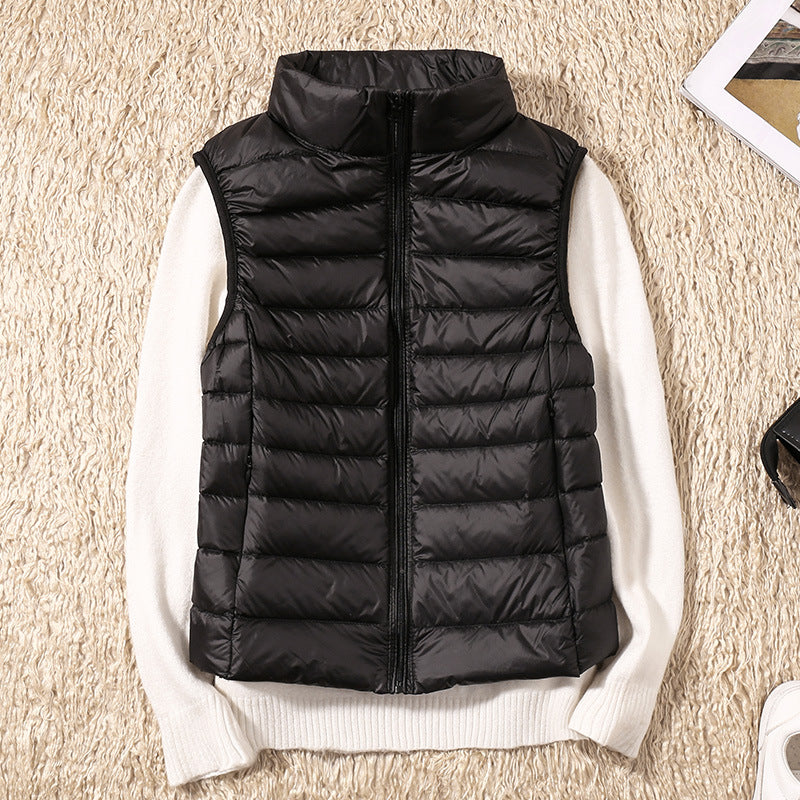 Féline | Veste Hiver Duvet Blanc