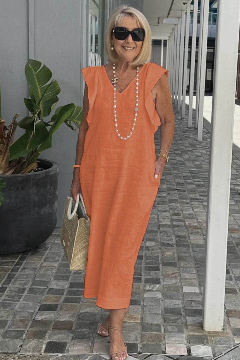 Aurore | Robe Lin Élégante