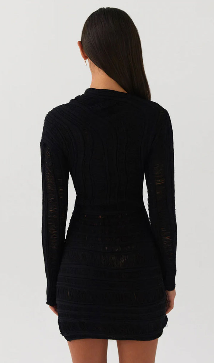 Valérie | Robe Mini à Découpe