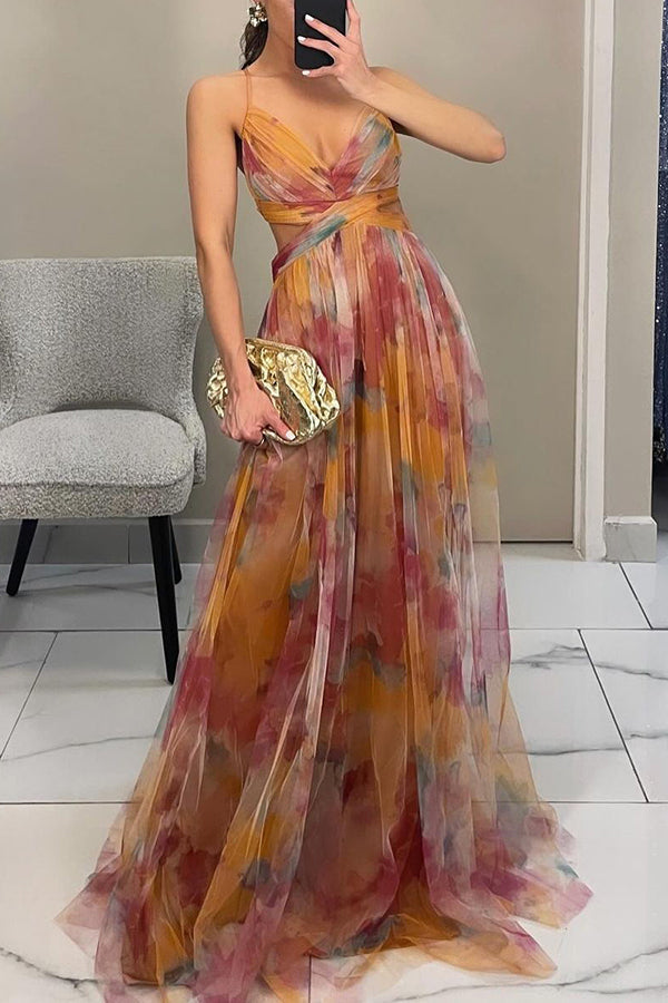 Frostine - Élégante Robe Florale