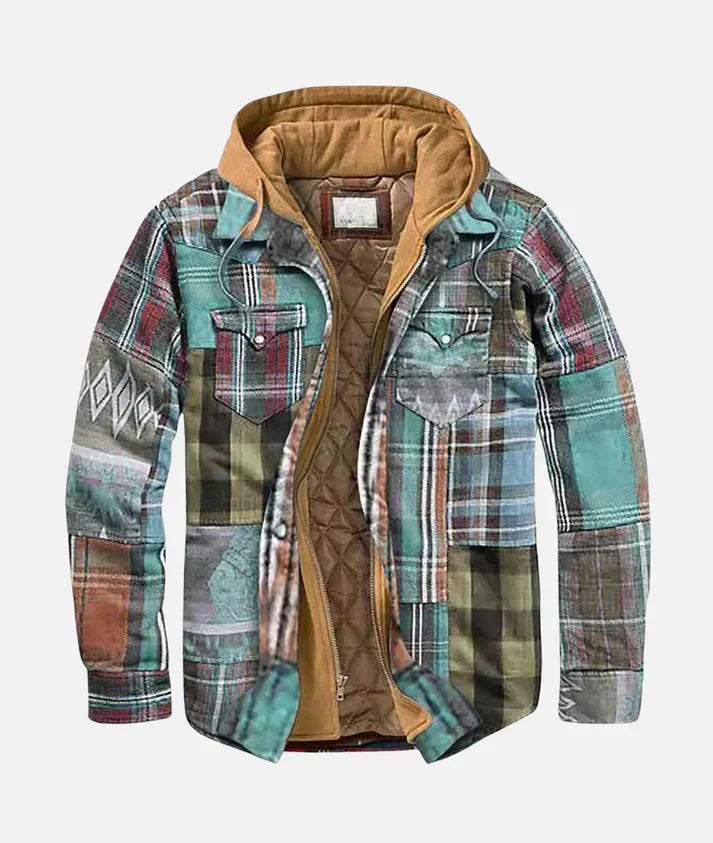 Gaspard | Veste Patchwork Carreaux