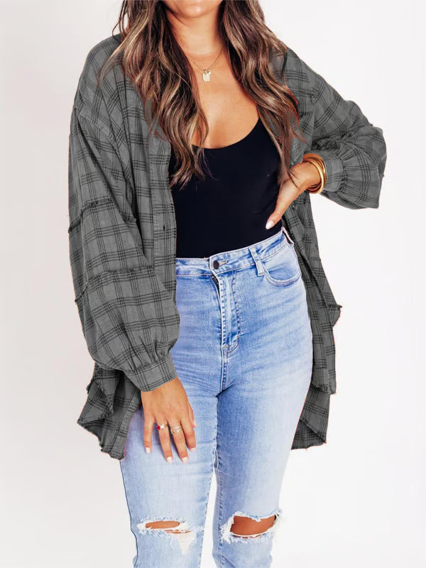 Louise | Veste Chemise Oversize Élégante