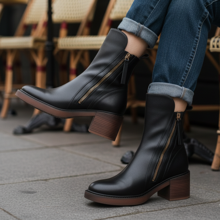 Marjolaine | Bottes en cuir élégantes