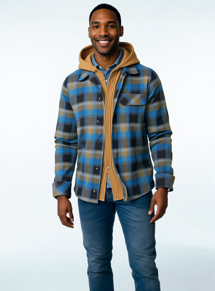 Gaspard | Veste Patchwork Carreaux