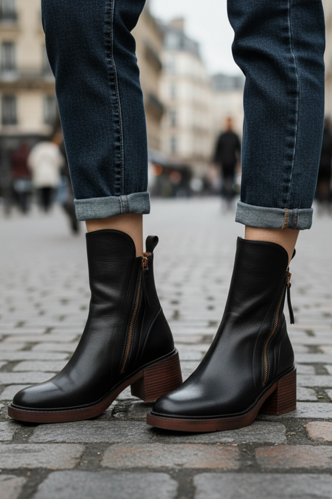 Marjolaine | Bottes en cuir élégantes