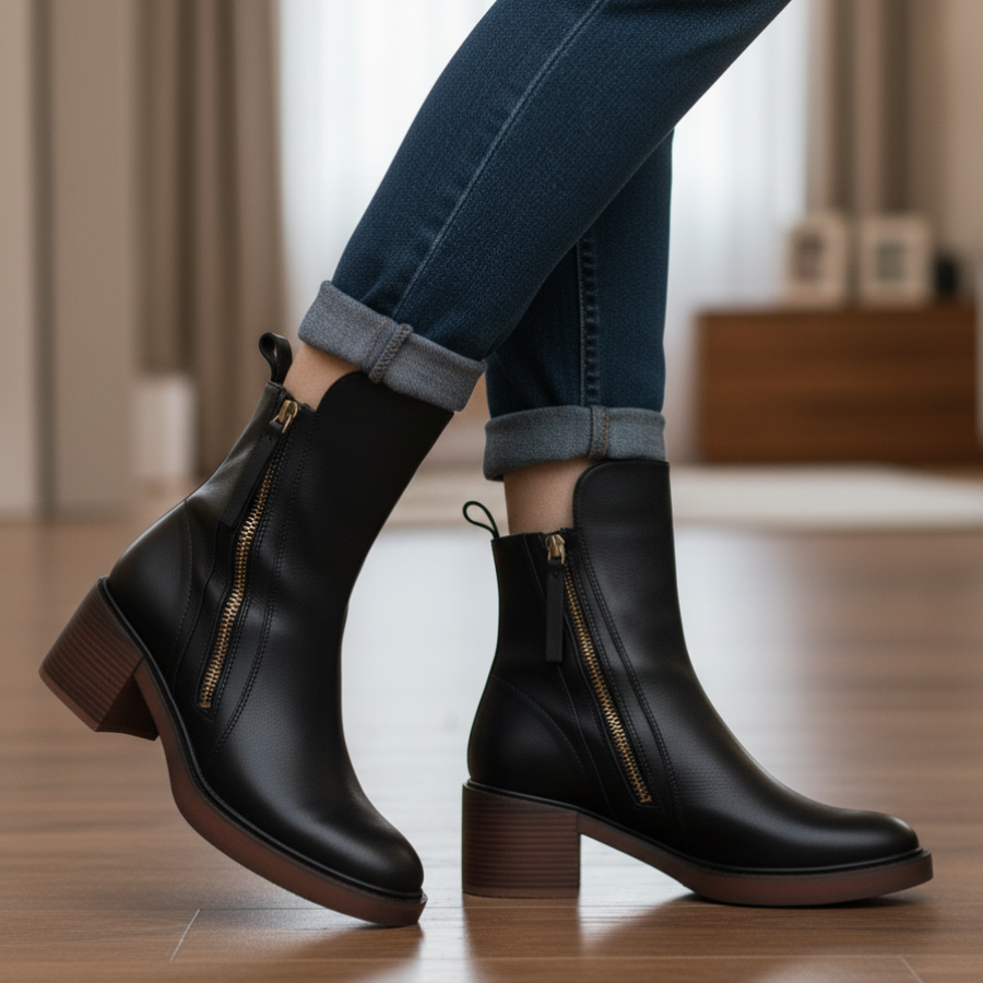 Marjolaine | Bottes en cuir élégantes