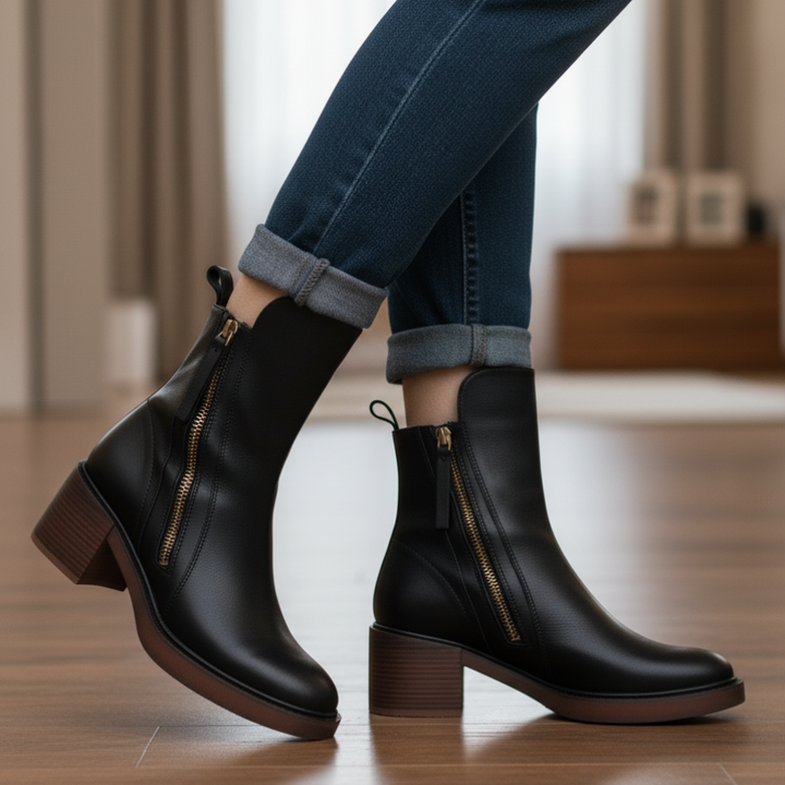 Marjolaine | Bottes en cuir élégantes