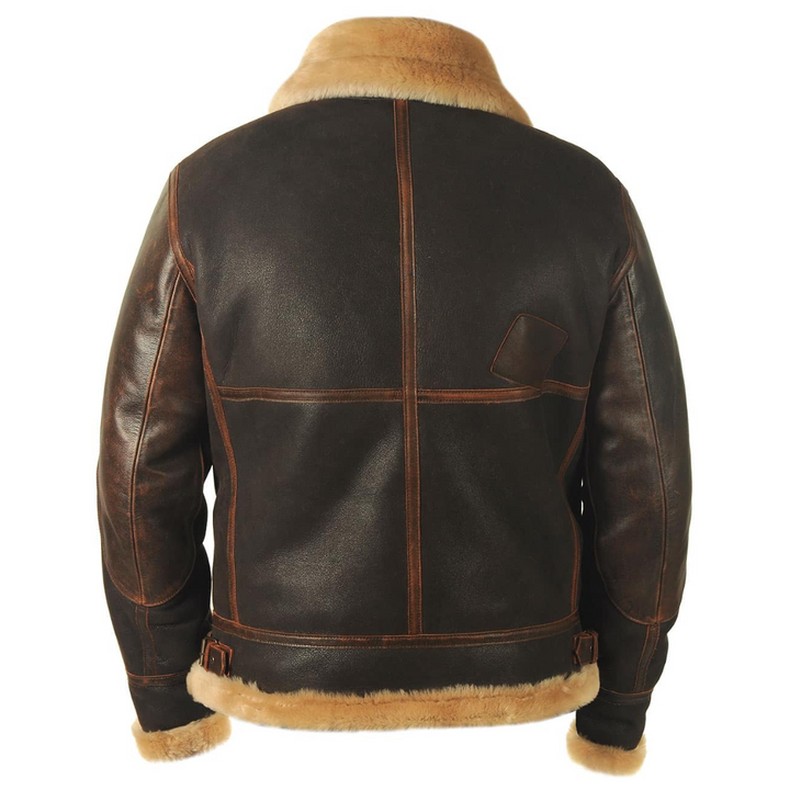 Maverick - Manteau En Cuir Élégant