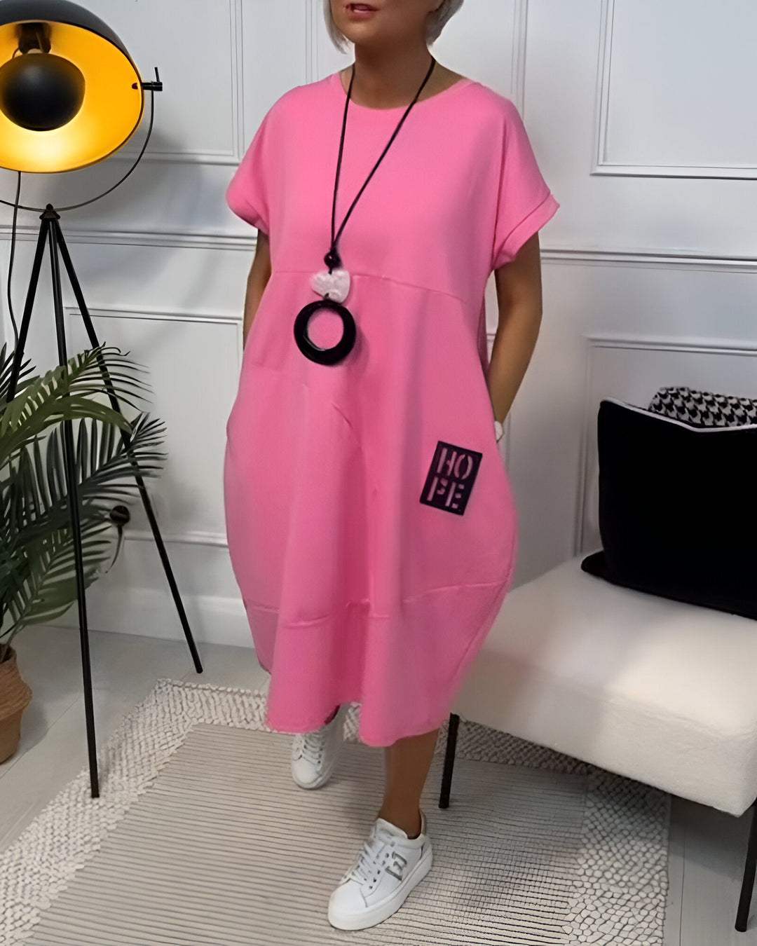 Émilie | Élégante Hoodie Dress