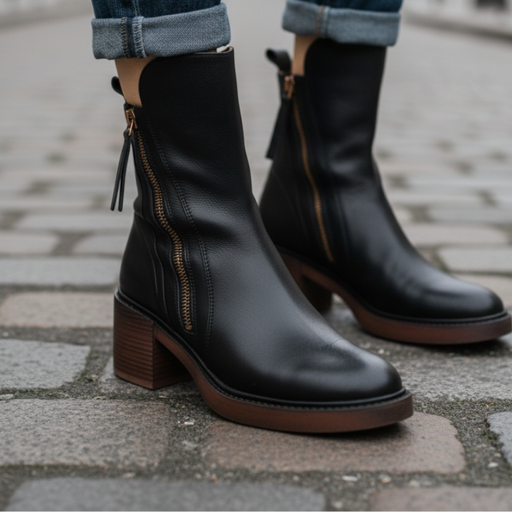 Marjolaine | Bottes en cuir élégantes