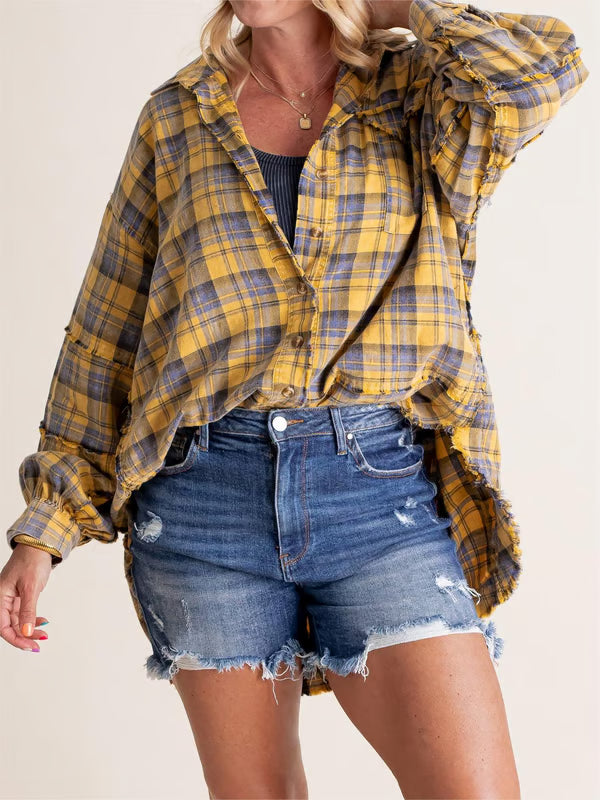 Louise | Veste Chemise Oversize Élégante