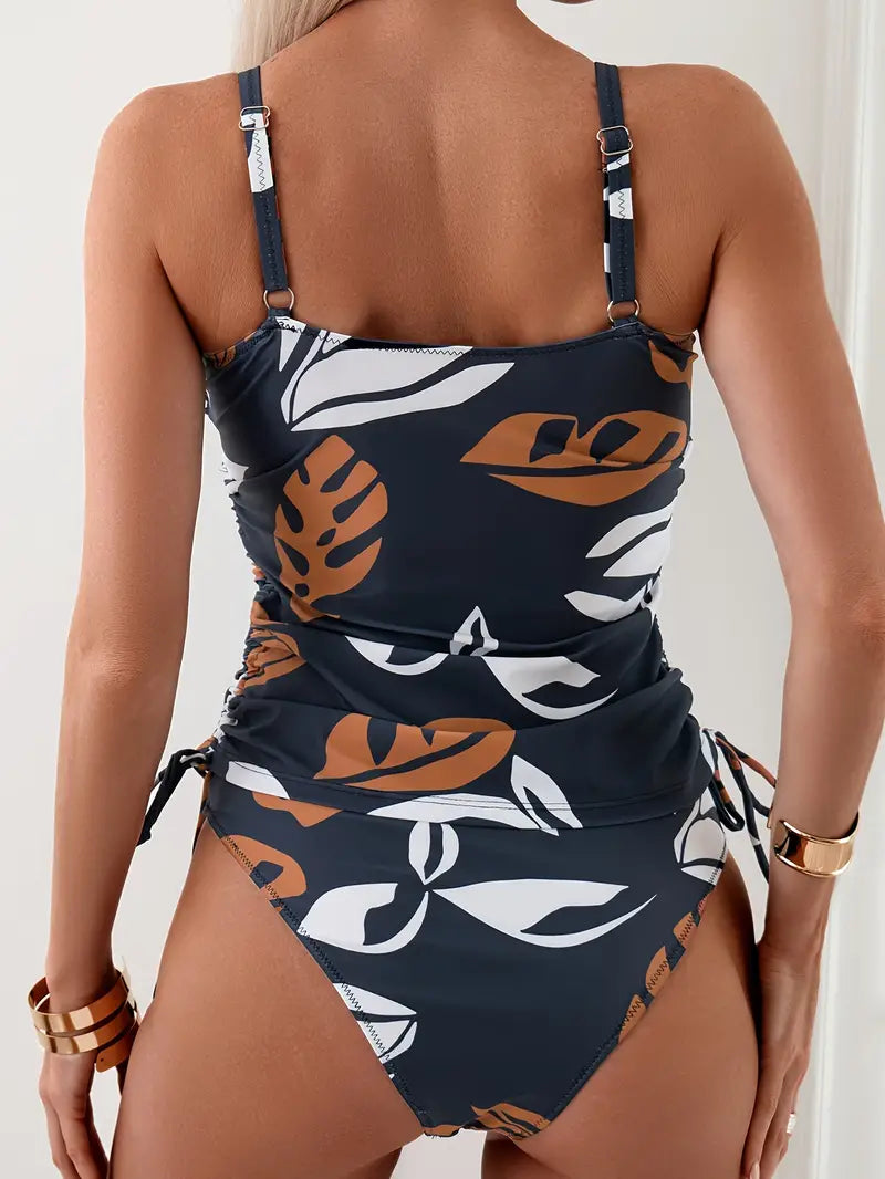 Aimée d’Été | Haut Tankini Tropical
