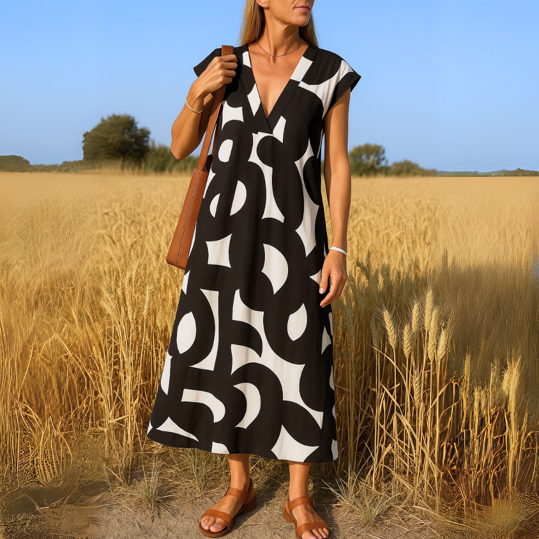 Susanne | Robe Fluide Elégante et Confortable