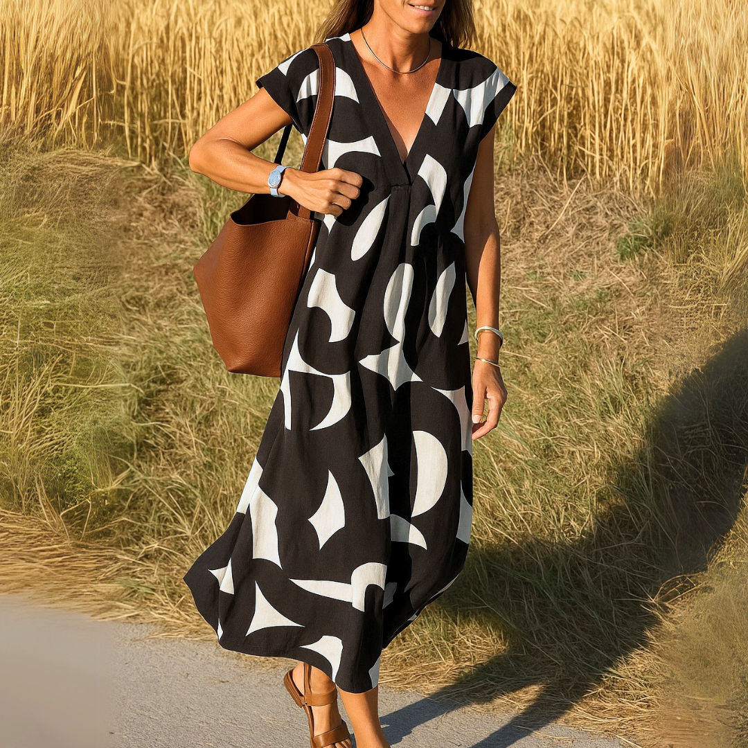 Susanne | Robe Fluide Elégante et Confortable