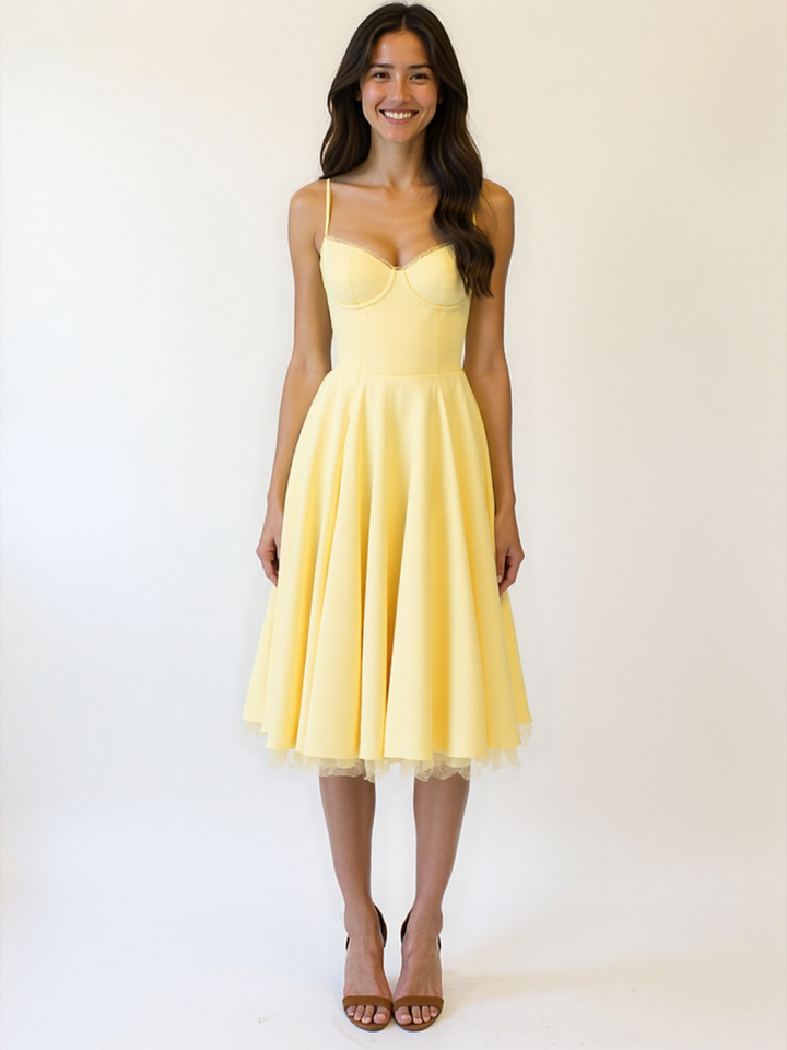 Sibyla | Robe Midi en Tulle