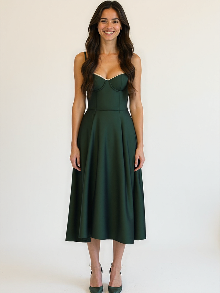 Sibyla | Robe Midi en Tulle