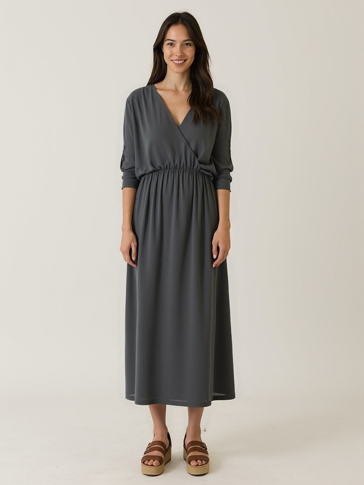 Véronique | Élégante robe longue été