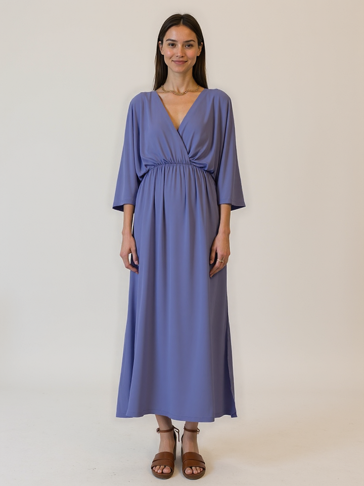 Véronique | Élégante robe longue été