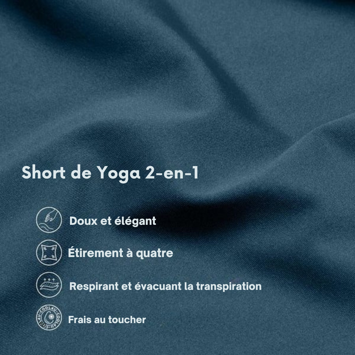 Chloé | Short de Yoga 2-en-1