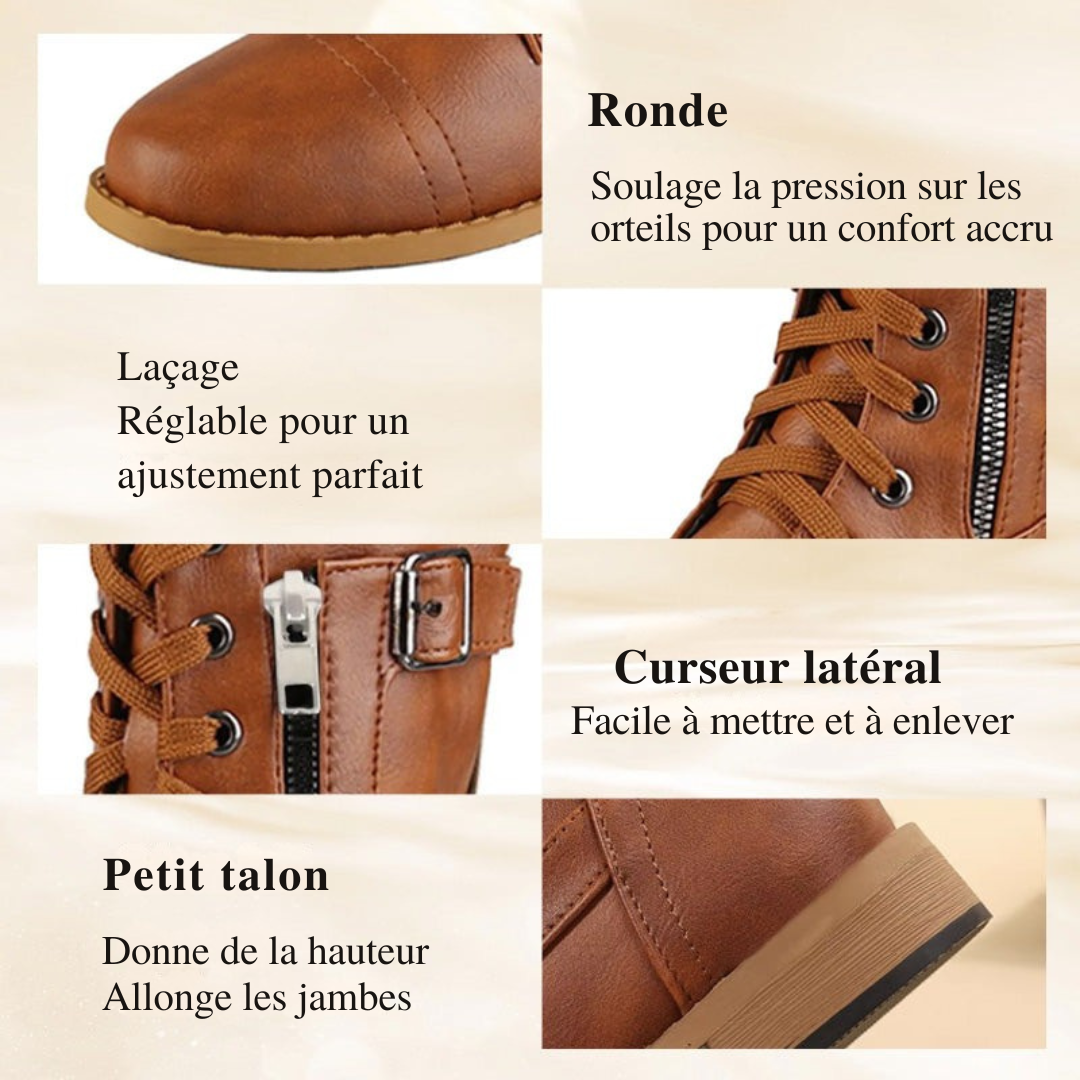 Quinn | Bottines Confort Orthopédiques