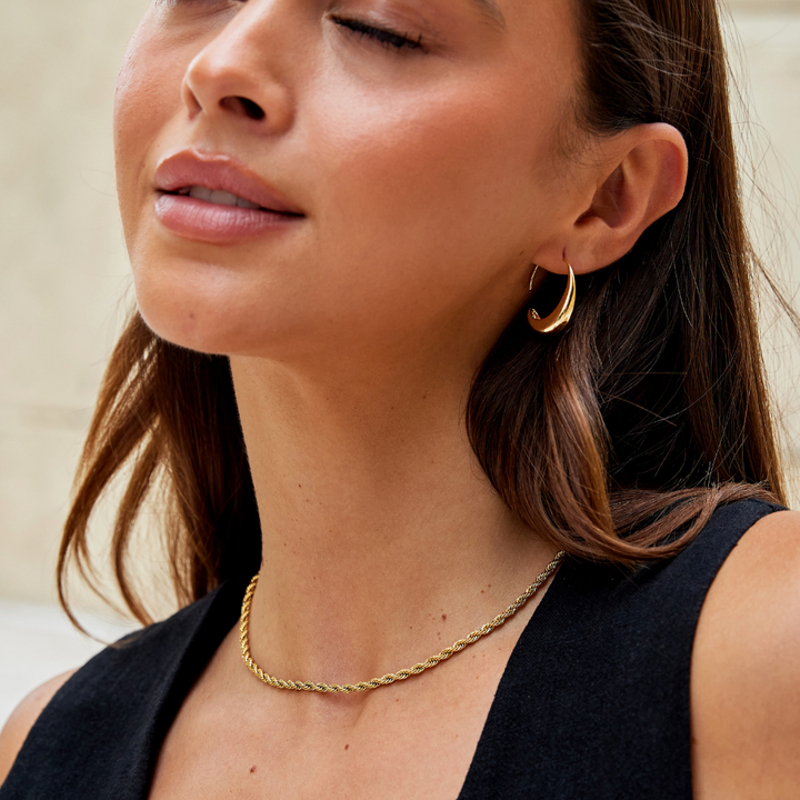 Cina - Boucles d'oreilles en forme de goutte