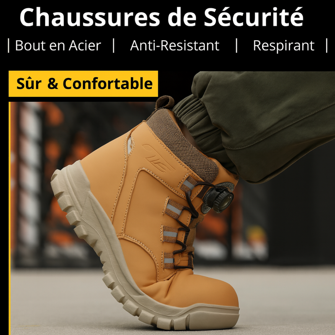 Lucas | Chaussures de Sécurité AcierPro
