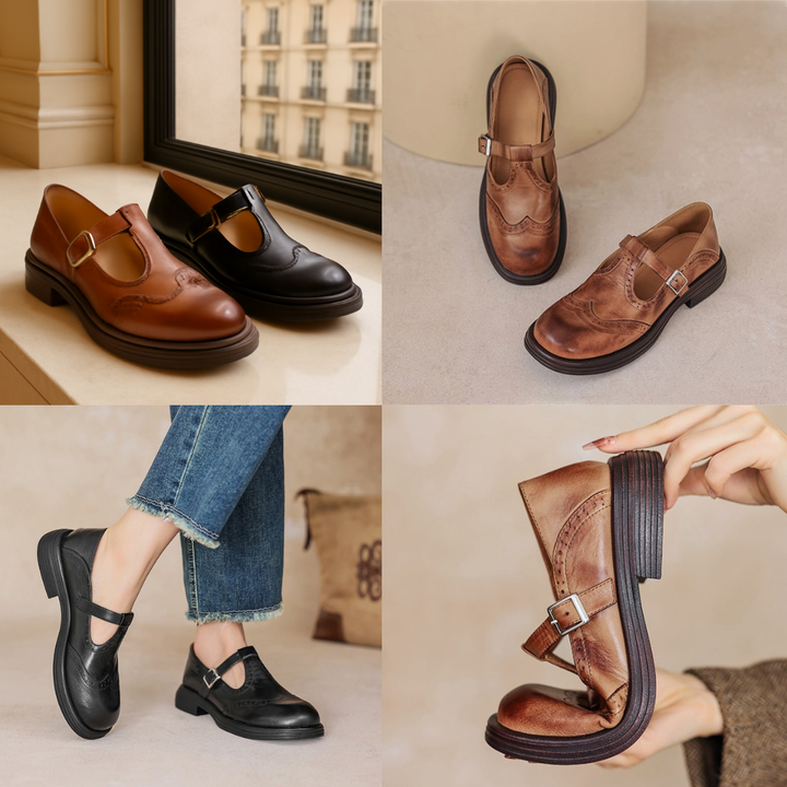 Claudine | Chaussure en cuir parisienne