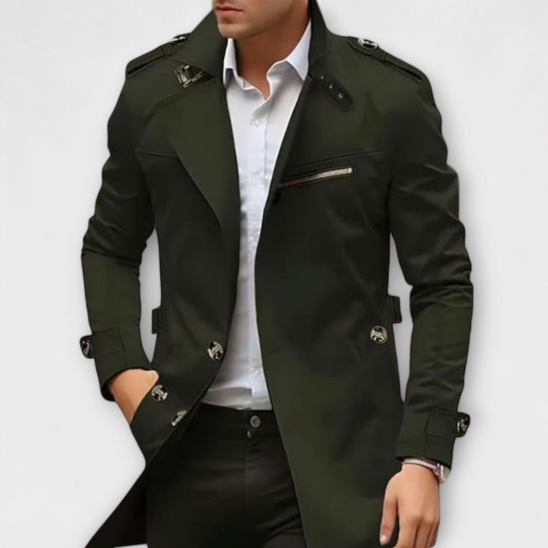 Roland | Veste Faite Main en Laine Premium