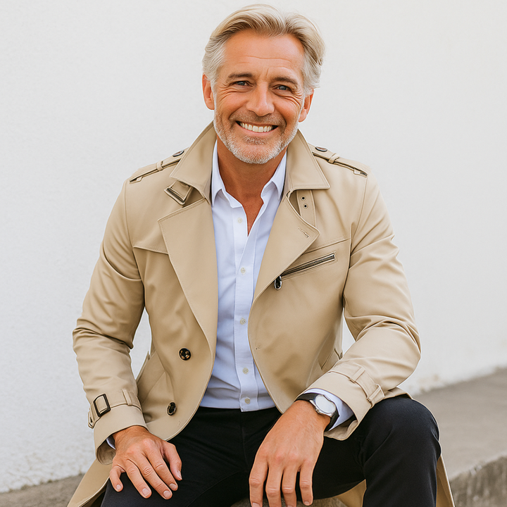 Roland | Veste Faite Main en Laine Premium