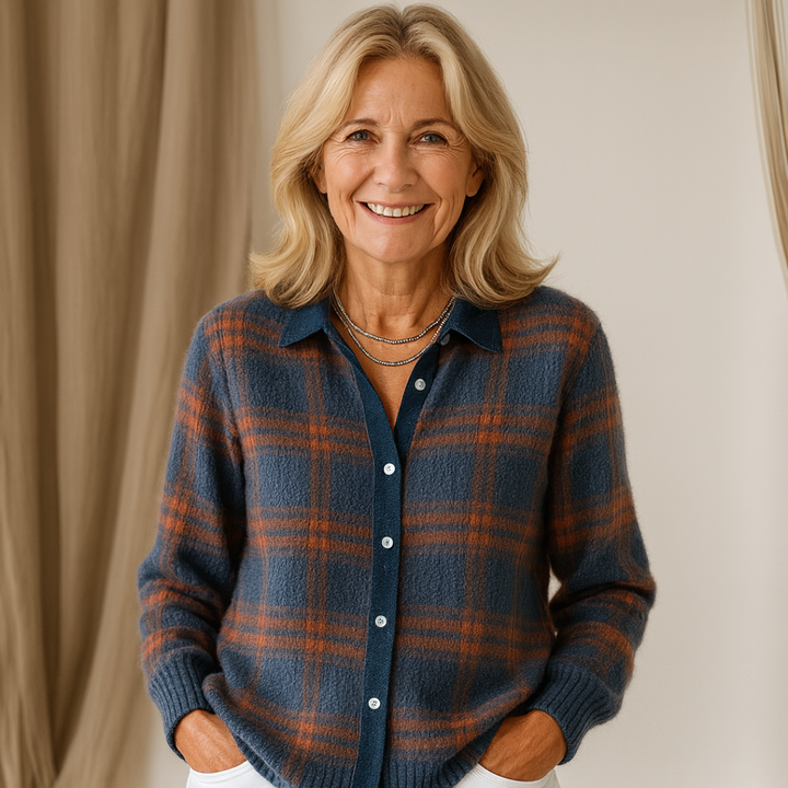 Marisol | Cardigan Long Manche – Confort & Élégance